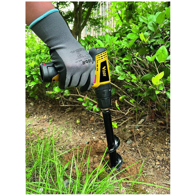 Trivella per trapani Vigor, acciaio verniciato, 6x32 cm