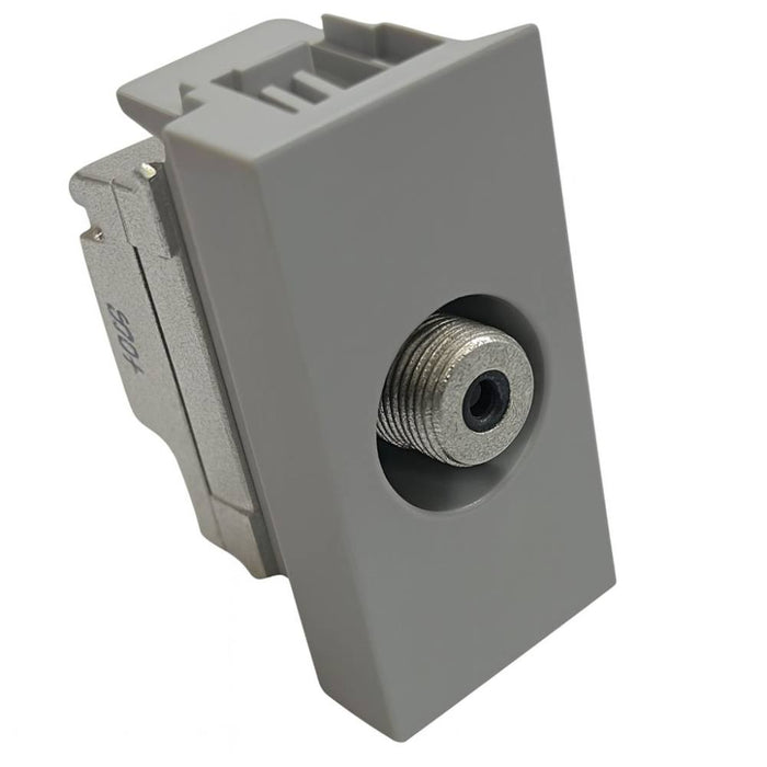 Bticino jg4202f connettore coassiale tv tipo f 75 ohm aggancio a vite