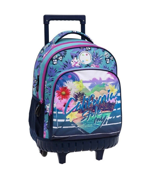 Trolley Zaino Bagaglio A Mano Scuola E Tempo Libero Maui And Sons 2 Ruote         