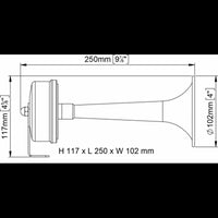 TROMBA A CORNETTO 12V.