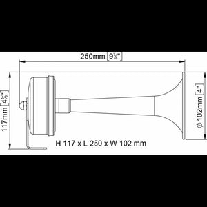 TROMBA A CORNETTO 12V.