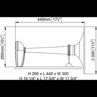 TROMBA OMOL.RINA 24V. PW3-BB