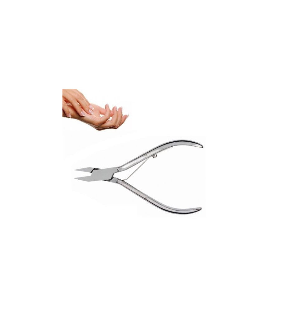 Tronchesina Taglierina Taglia Unghie Cuticole Acciaio Tronchesino Pinzetta Nail         