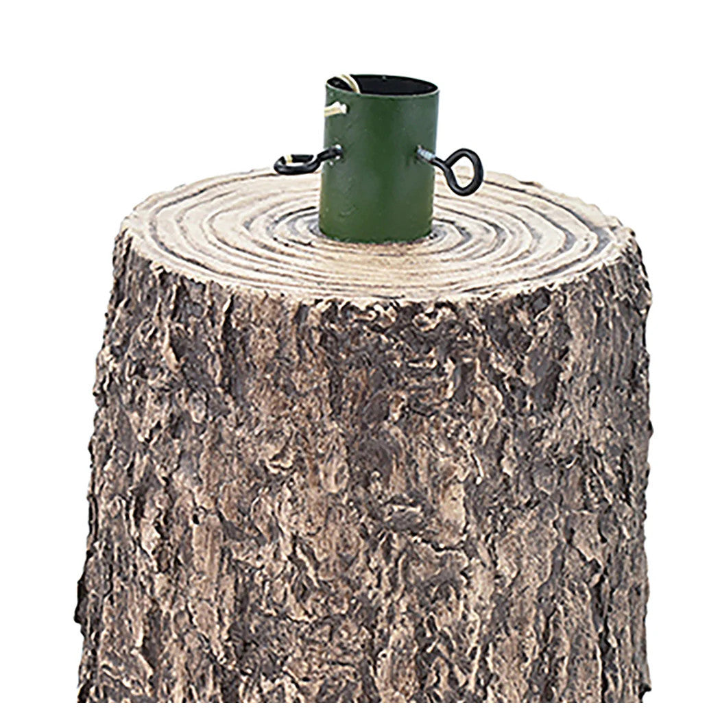 Base Supporto Albero Di Natale Tronco Natalizio Attacco Universale Altezza 33 Cm