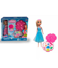 Trousse Piccola Principessa Con Bambola Make-up Per Bambine 5+ Gioco Testato         