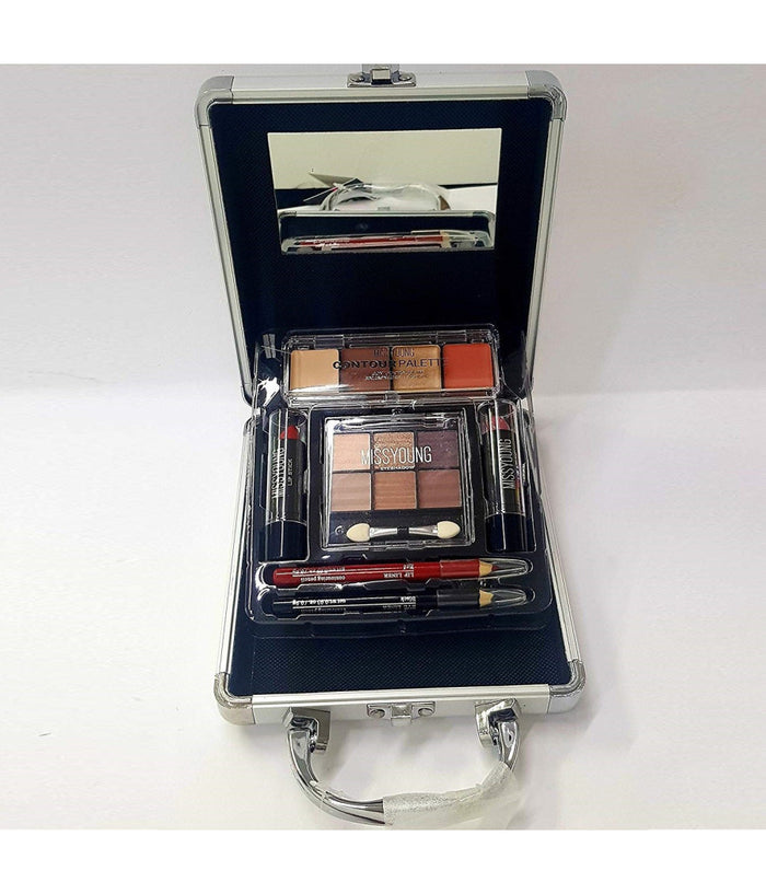 Trousse Valigetta Make Up Gm14007 Trucco Ombretti 15 Pezzi Contouring Cosmetici         