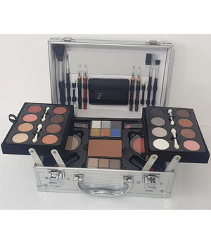 Trousse Valigetta Make Up M001 Trucco Ombretti 50 Pezzi Porta Palette Cosmetici         