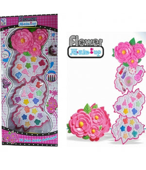 Trucco Trousse Flower Cofanetto Make Up Rossetto Ombretto Beauty Gioco Bambine         