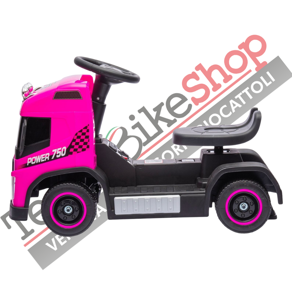 Camion Elettrico Per Bambini SMALL TRUCK 6V -Rosa