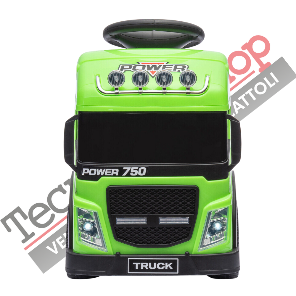 Camion Elettrico Per Bambini SMALL TRUCK 6V -Verde