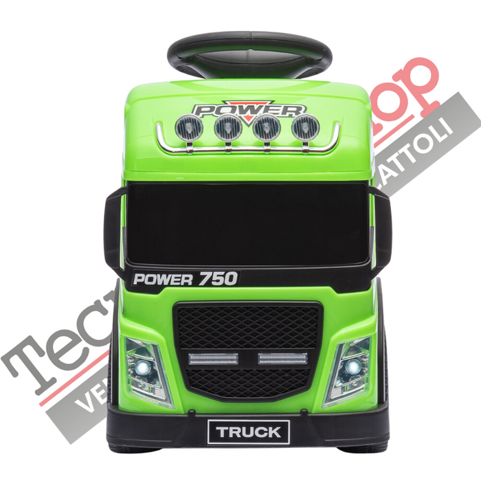 Camion Elettrico Per Bambini SMALL TRUCK 6V -Verde