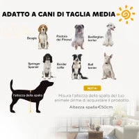 Recinto per Cani a 12 Pannelli Modulabili da 68x1.5x80cm in Acciaio Nero con Porta di Ingresso