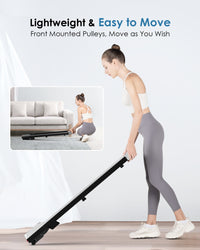 Tapis Roulant per casa e ufficio - RATTANTREE - Display a LED - 8km/h - Capacity 120 kg - Argenteo