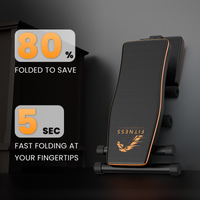 Panca pesi pieghevole, panca per allenamento inclinabile regolabile RATTANTREE, panca per esercizi multifunzionale 7 in 1,capacit¨¤ di carico di 300 kg