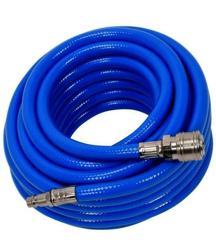 Tubo Aria Compressa Flessibile Per Compressore 10 Metri Raccordo Rapido 1/4â€³         