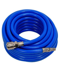 Tubo Aria Compressa Flessibile Per Compressore 15 Metri Raccordo Rapido 1/4â€³         