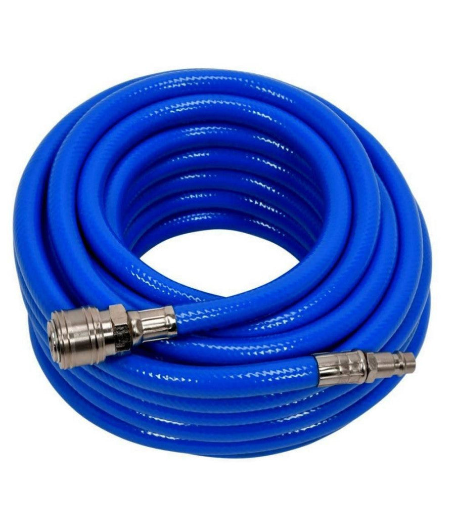 Tubo Aria Compressa Flessibile Per Compressore 20 Metri Raccordo Rapido 1/4â€³         