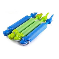 Trade Shop - Tubo Cannone Spara Acqua 33x5cm Forma Animale Con Motivi Misti Gioco Bambini 6559073 -