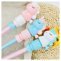 Trade Shop - Tubo Cannone Spara Acqua A Forma Di Unicorno 36.6cm Gioco Per Bambini Estate 6737021 -