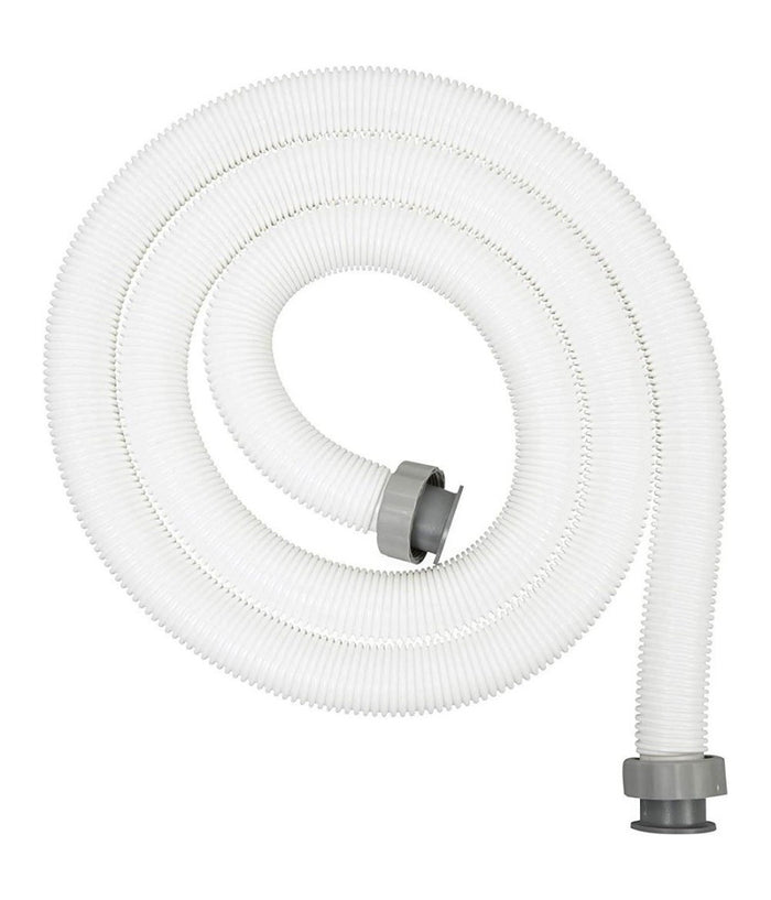 Trade Shop - Tubo Da 3 Mt Diam.38 Mm Per Pompe Filtri A Sabbia Bianco Ricambio Piscina 58368 -