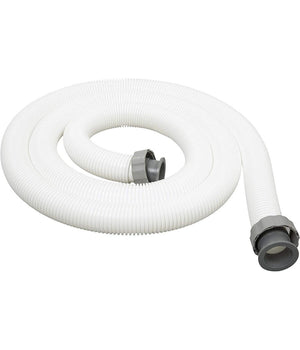 Trade Shop - Tubo Da 3 Mt Diam.38 Mm Per Pompe Filtri A Sabbia Bianco Ricambio Piscina 58368 -