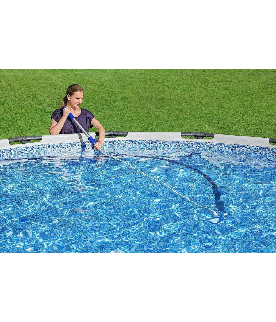 Trade Shop - Tubo Da 9 Mt Diametro 38 Mm Compatibile Con La Maggior Parte Delle Piscine 58703 -