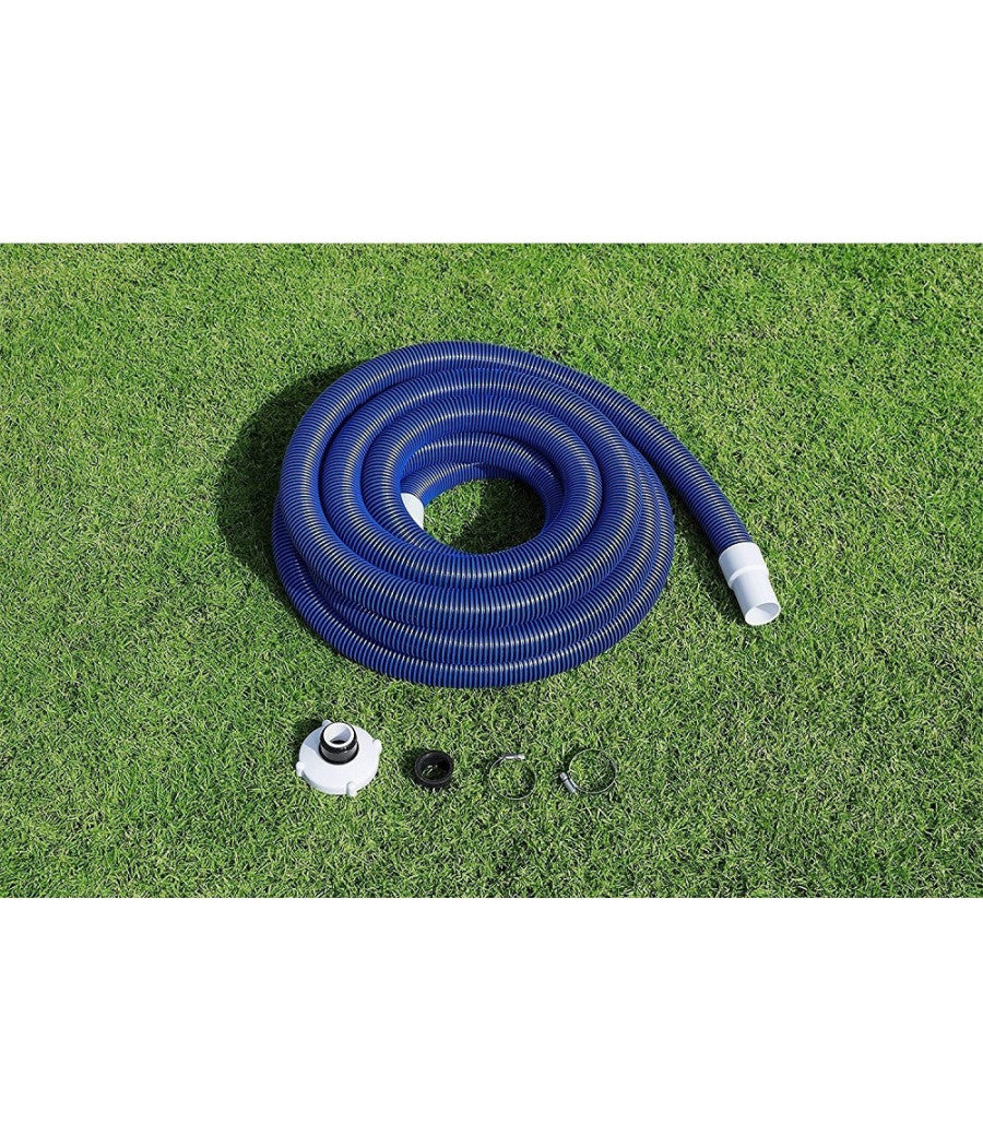 Trade Shop - Tubo Da 9 Mt Diametro 38 Mm Compatibile Con La Maggior Parte Delle Piscine 58703 -