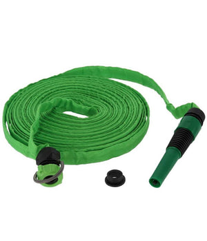 Tubo Da Giardino Piatto Pompa Acqua Terrazzo Giardino 15mt Con Lancia Pistola         