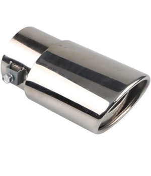 Tubo Di Scarico Per Auto Terminale Uscita Tubi Di Scappamento Marmitta Cromata         