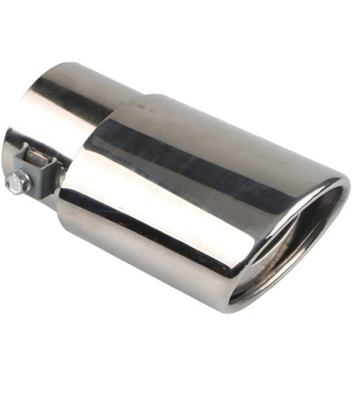 Tubo Di Scarico Per Auto Terminale Uscita Tubi Di Scappamento Marmitta Cromata         