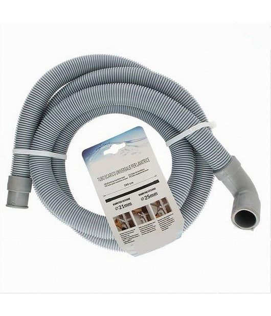 Tubo Di Scarico Universale Per Lavatrice Lavastoviglie Da 200 Cm Corrugato 59054         