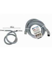 Tubo Di Scarico Universale Per Lavatrice Lavastoviglie Da 300 Cm Corrugato 59056         