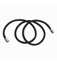 Tubo Doccia Flessibile 2 Metri Nero Opaco 200 Cm Bagno Laccio Doccetta Box 87289         