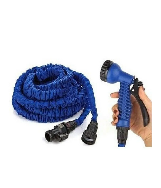 Trade Shop - Tubo Espandibile Annaffiatore Da Giardino Pistola Pompa Flessibile Magico Metri -    -15 Mt   -