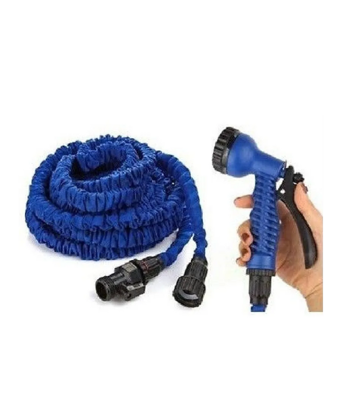 Trade Shop - Tubo Espandibile Annaffiatore Da Giardino Pistola Pompa Flessibile Magico Metri -    -15 Mt   -