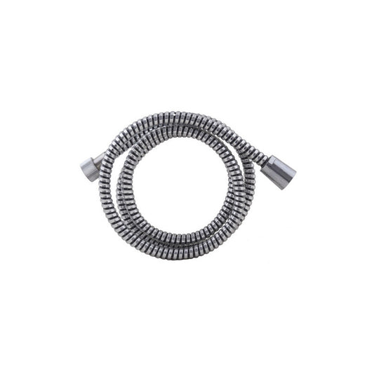 Tubo flessibile per doccia Brixo in PVC cromato – lunghezza 1,5 m, attacchi inox ½"