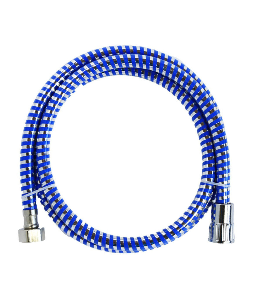 Tubo Flessibile Per Doccia Da 1,5 Mt Laccio In Pvc Colorato Cabina Doccia         
