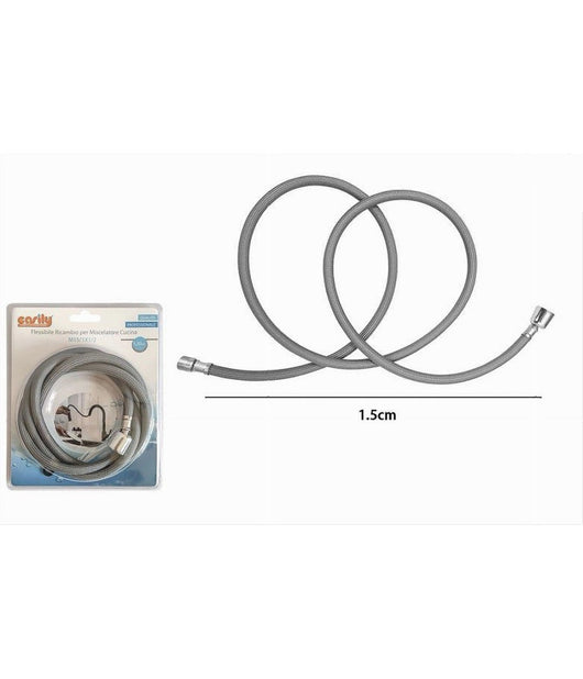 Tubo Flessibile Ricambio Per Miscelatore Cucina Doccetta Estraibile 1.5mt 59996         