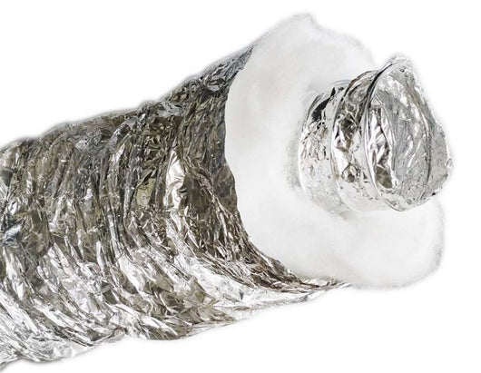 tubo flessibile termo ventilazione pellet 100 mm x 10 mt coibentato