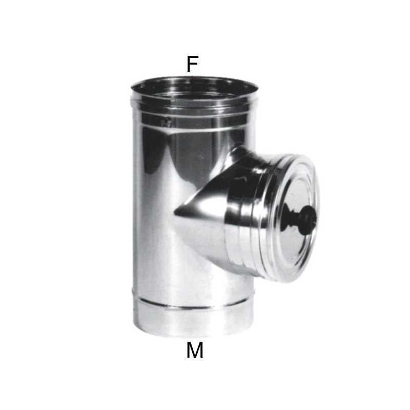 Tubo Inox 12X 28 Sportello Ispezione Maral