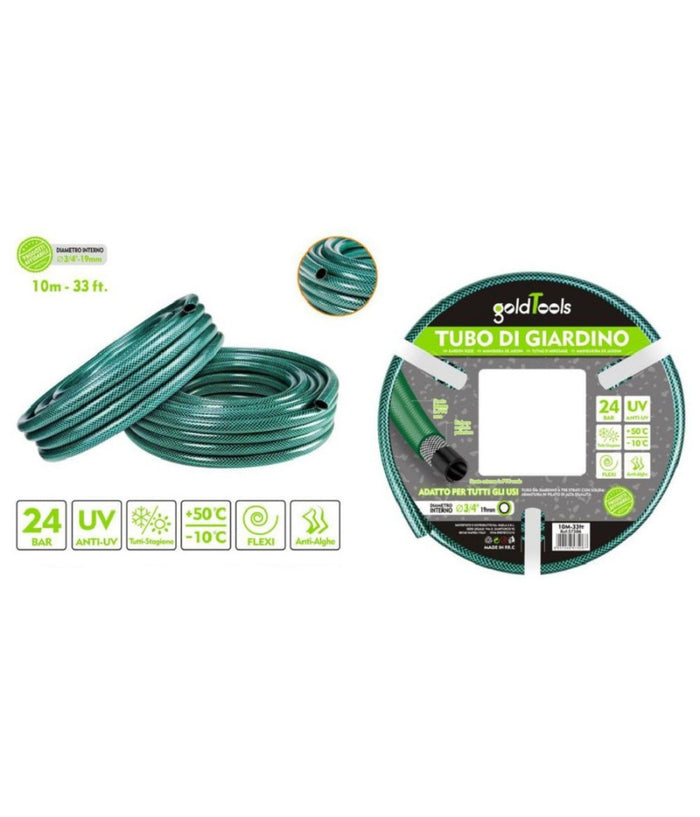 Tubo Irrigazione Annaffia Giardino Piante Lava Pompa 10 Mt 33ft. à¸3/4-19mm 57506         