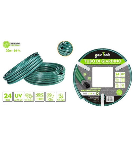 Tubo Irrigazione Annaffia Giardino Piante Lava Pompa 20mt 66 Ft. à¸3/4-19mm 57508         