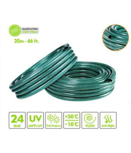 Tubo Irrigazione Annaffia Giardino Piante Lava Pompa 20mt 66 Ft. à¸3/4-19mm 57508         