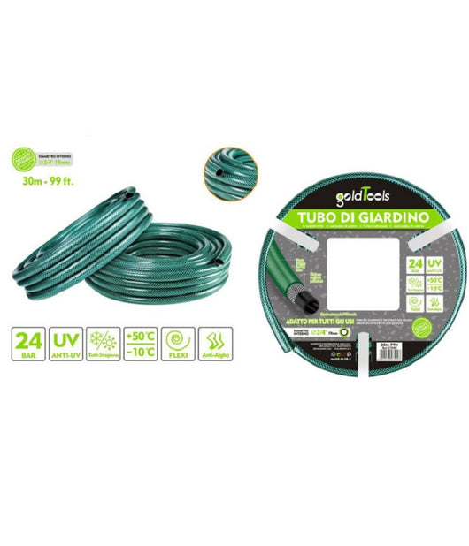 Tubo Irrigazione Annaffia Giardino Piante Lava Pompa 30mt 99ft. à¸ 3/4-19mm 57509         