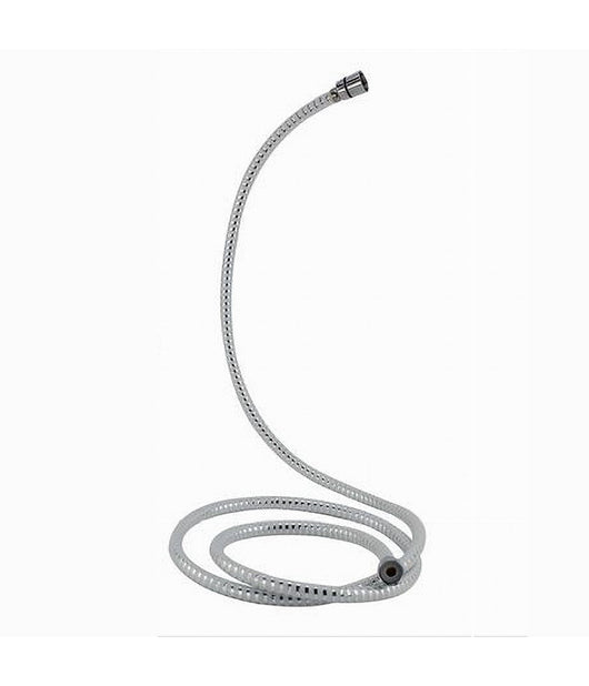 Tubo Laccio Flessibile Doccia Biflex Cromo Bianco Universale Lunghezza 2mt 69226         