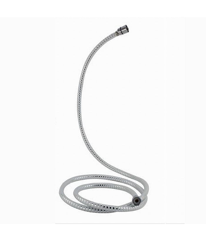 Tubo Laccio Flessibile Doccia Biflex Cromo Bianco Universale Lunghezza 2mt 69226         