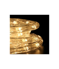 Tubo Luminoso 20 Metri Led Bianco Caldo 480 Luci Per Interno E Per Esterno         