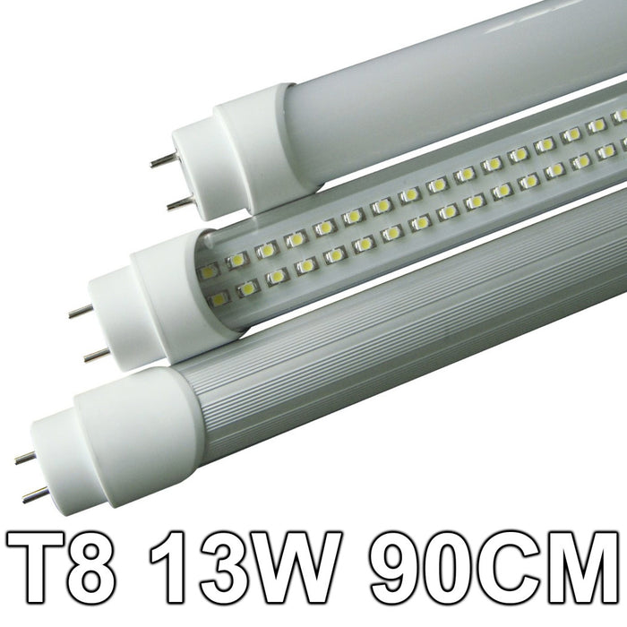 Trade Shop - Tubo Neon Led 13w - 288-330 Smd "90 Cm" 6500k 3000k Luce Bianca Fredda Calda T8 -