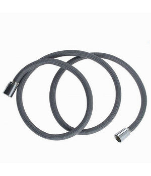 Tubo Per Doccia Flessibile 1.5metri Grigio 150cm Bagno Laccio Doccetta Box 87284         