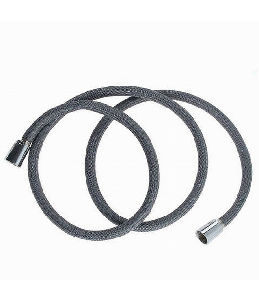 Tubo Per Doccia Flessibile 1.5metri Grigio 150cm Bagno Laccio Doccetta Box 87284         